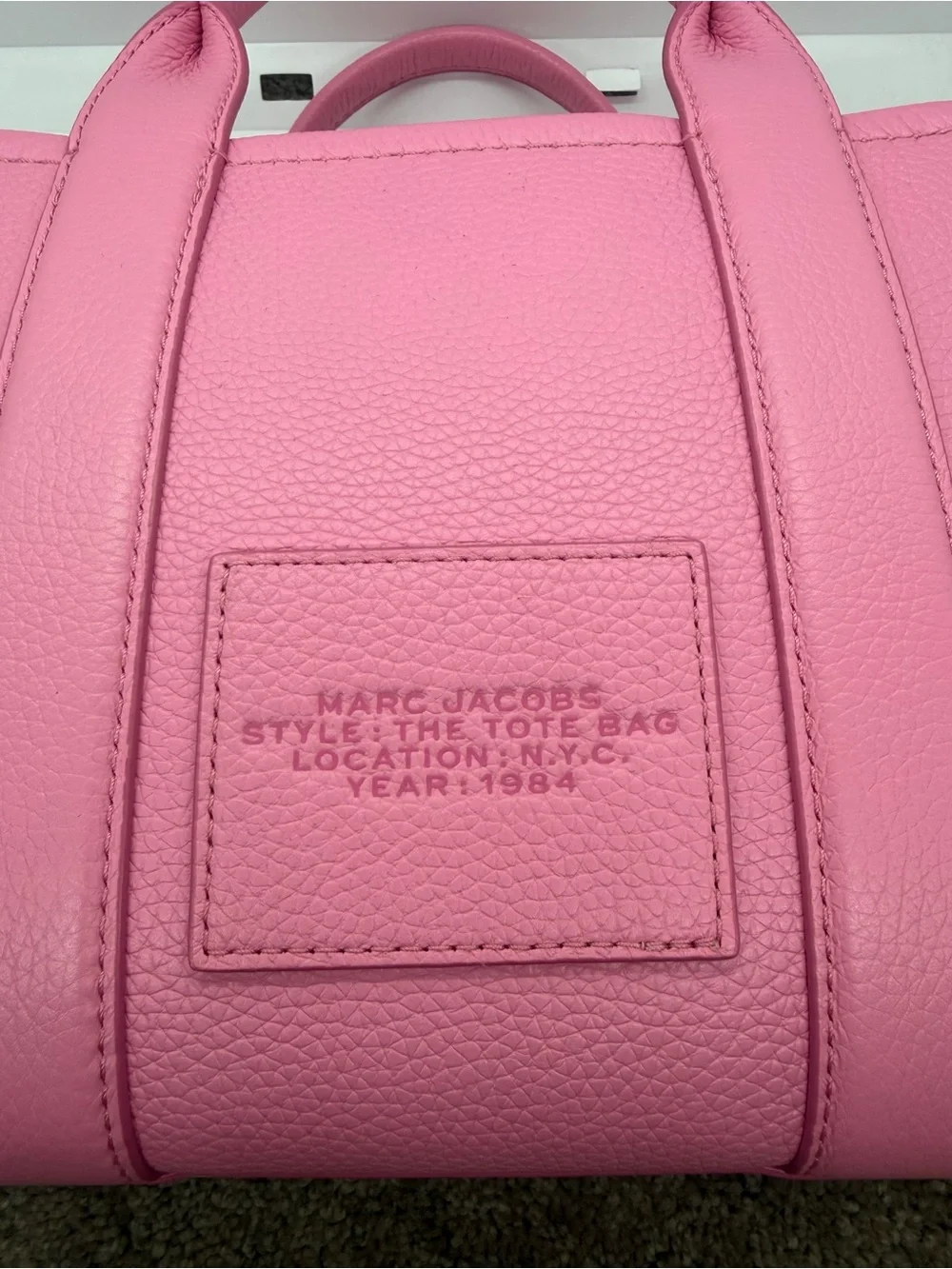 Marc Jacobs Small The Tote Bag - Candy Pink - Picture 11 of 16